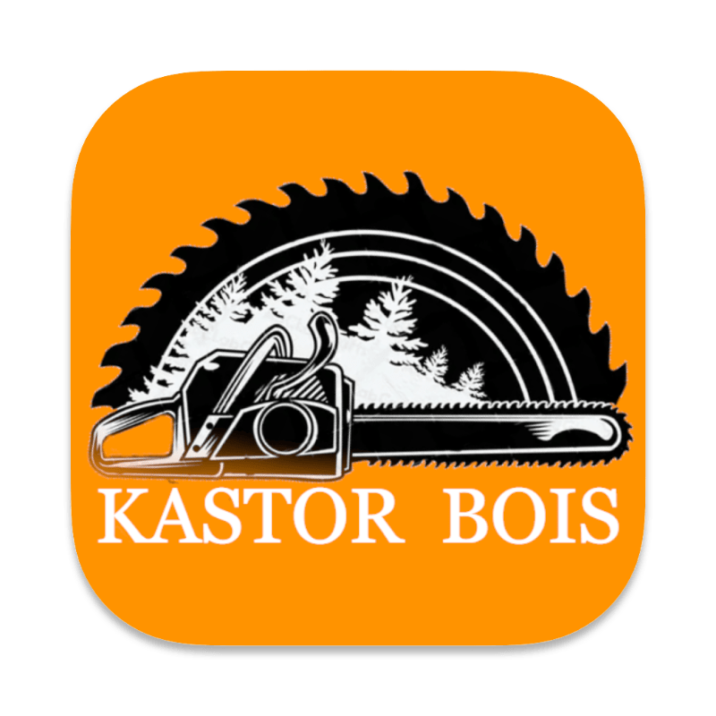 Logo de Kastor Bois : Fournisseur de bois de chauffage massif du Vercors